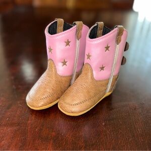 Boot Barn Lia Poppet Little Star Western Boots Size~4.0
